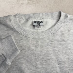 Vtg Lee Heavyweight Sweatshirt XXL Gray Blank Essentials Sturdy Sweats 90s USA